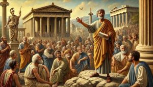 पावल वचन प्रचार गर्दै